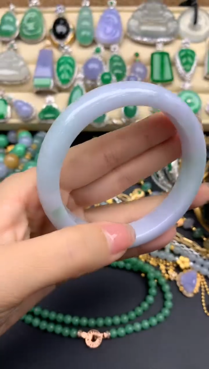 【闪购商品】翡翠手镯未镶嵌347-中国好珍宝