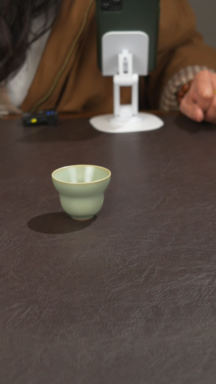 瓷宣宝汝瓷原矿原釉作品