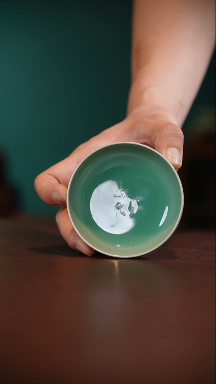 21-5龙纹普洱杯（昌华 梅子青）