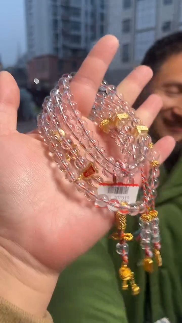 【闪购商品】水晶手链未镶嵌天然DIY串多样性发一7mm