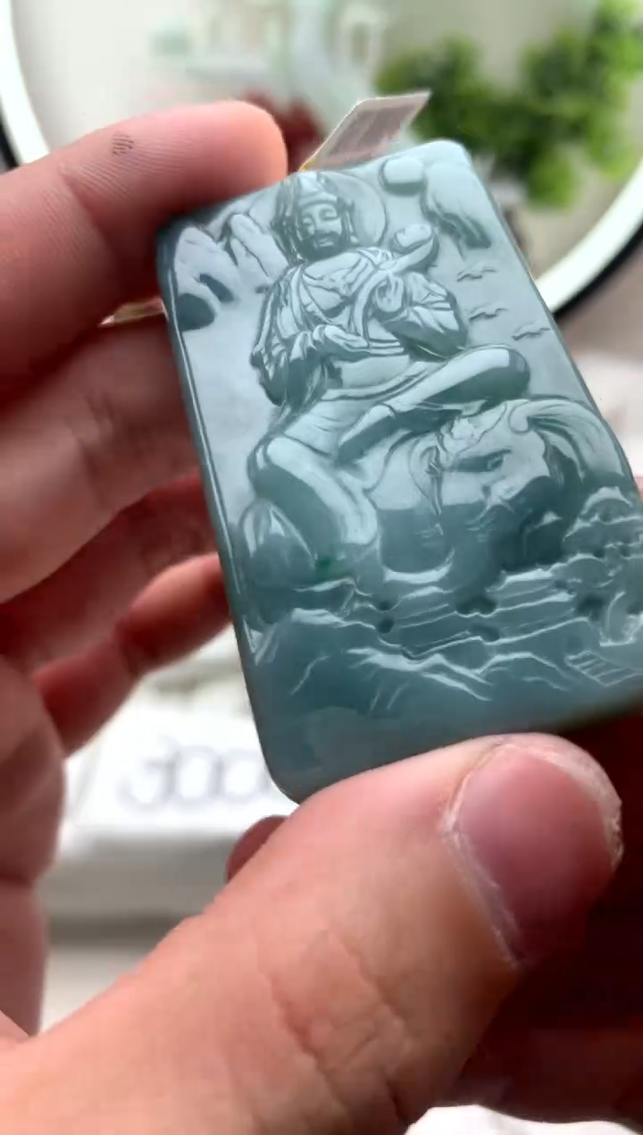 【闪购商品】翡翠颈饰未镶嵌普贤