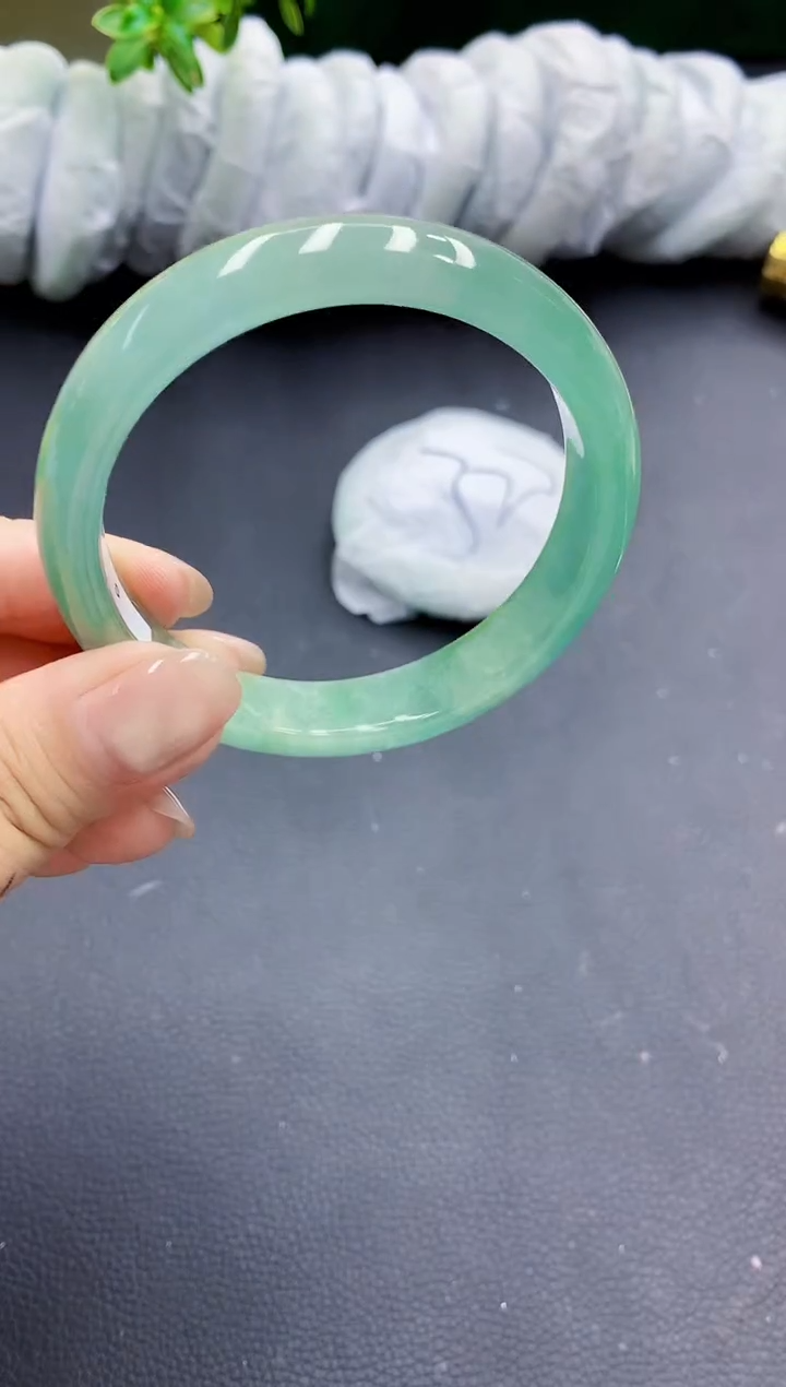 锦纶非金属缅风高冰美人手镯44