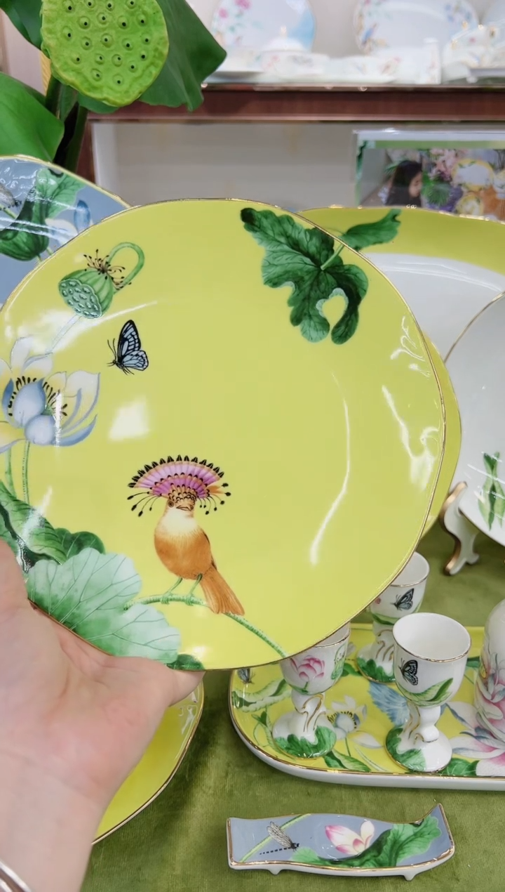 【闪购商品】骨瓷8寸平盘