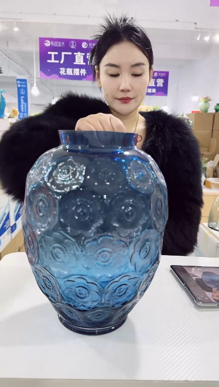 【闪购商品】无铅玻璃DD-莱利蓝大号