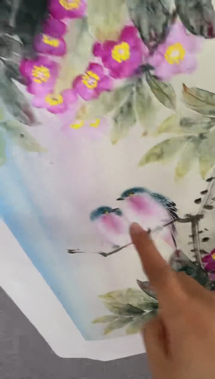 【闪购商品】国画孙桂国老师绘画作品，带合影证书14-7