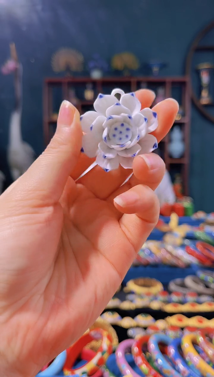【闪购商品】非遗绝技 手绘瓷花