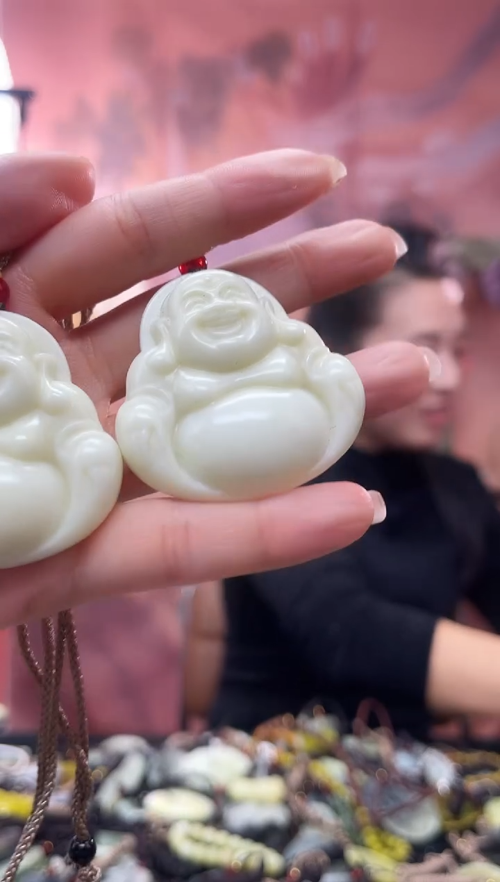 未镶嵌岫玉吊坠多样性发货拍一发一