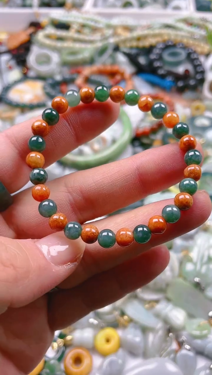 【闪购商品】翡翠颈饰未镶嵌/Y/翡翠A货一图一物