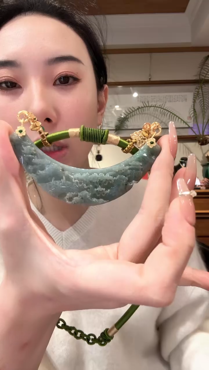 【闪购商品】翡翠颈饰未镶嵌国风