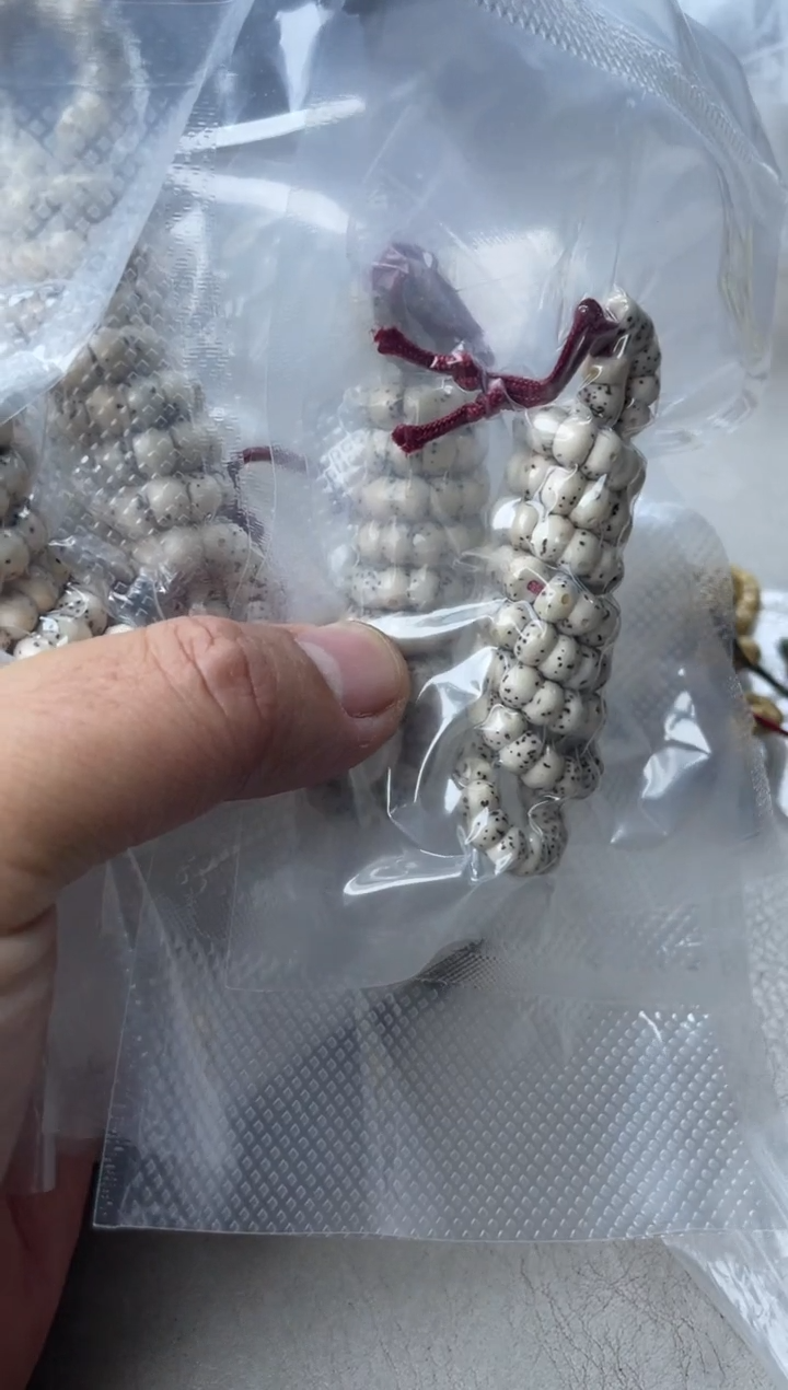 吊坠星月菩提石玉料卡6mm蒜瓣大肠