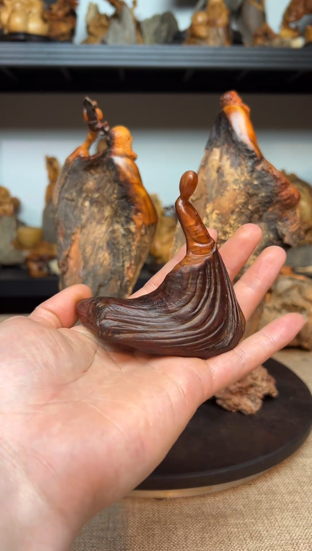 柏木（崖柏）崖柏雕刻件