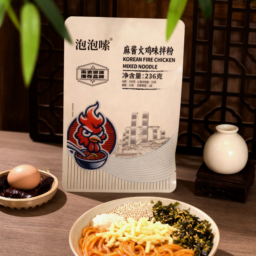 泡泡嗦正品便宜辣爽火鸡拌粉宿舍学生党休闲方便冲泡美味可口