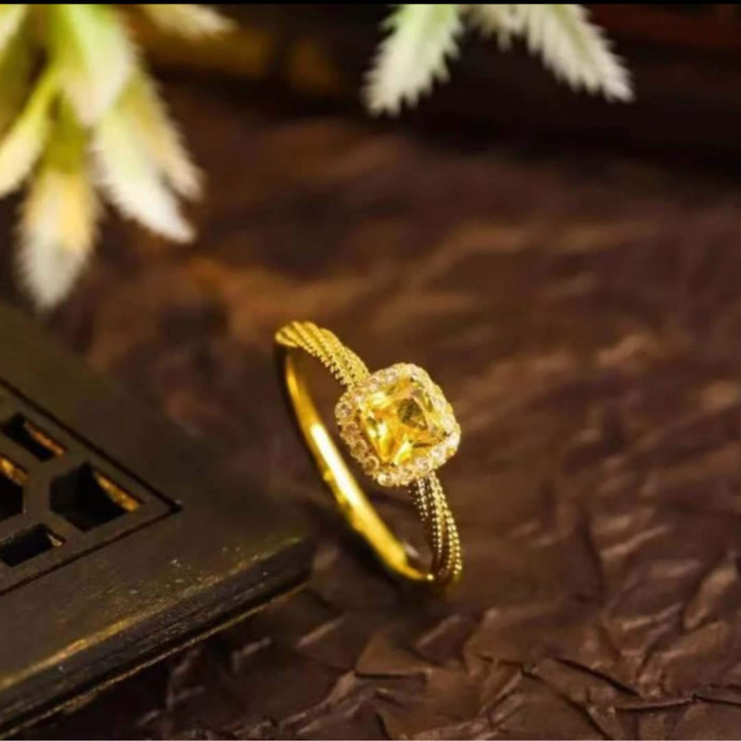 锆石（处理）【雅婷专属】饰品戒指可调节