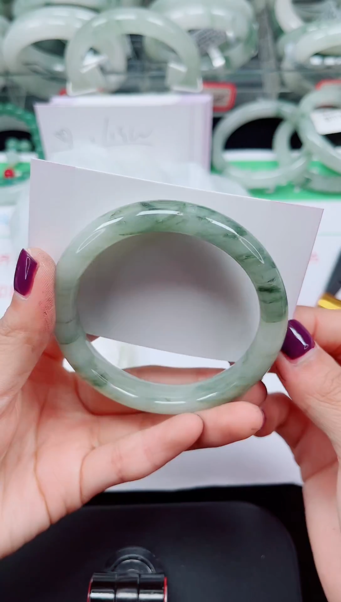 未镶嵌手镯石英质玉197-56/57