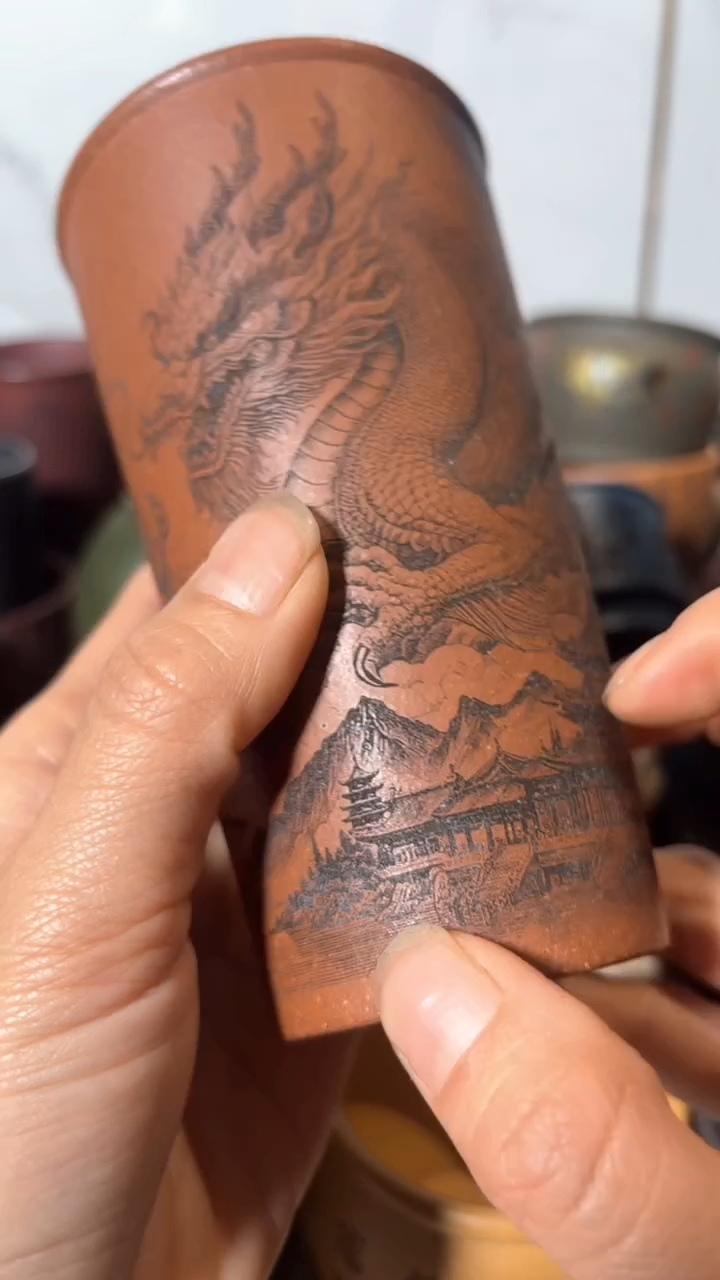 【闪购商品】紫砂茶杯紫砂主人杯放漏