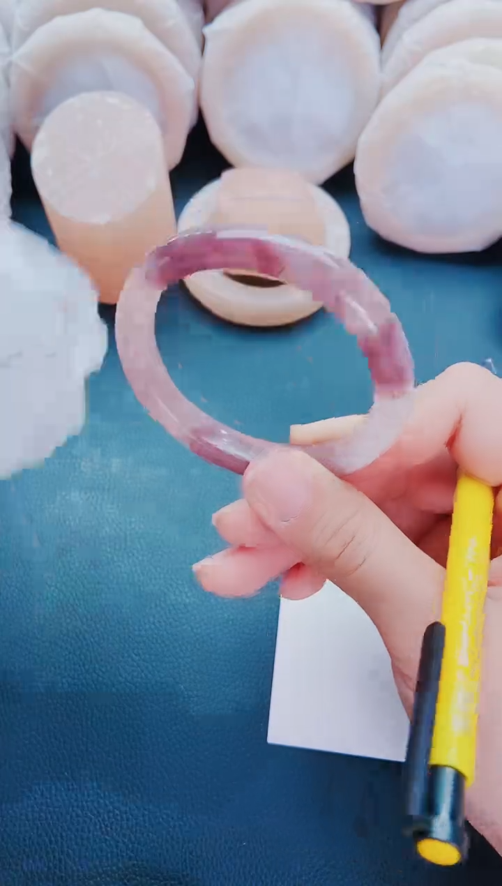 石英质玉合金手镯N150-54-53