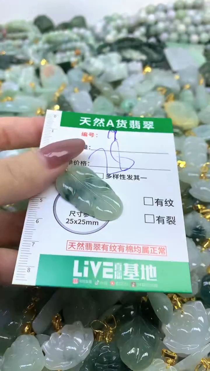 颈饰未镶嵌翡翠纯天然缅甸A货翡翠