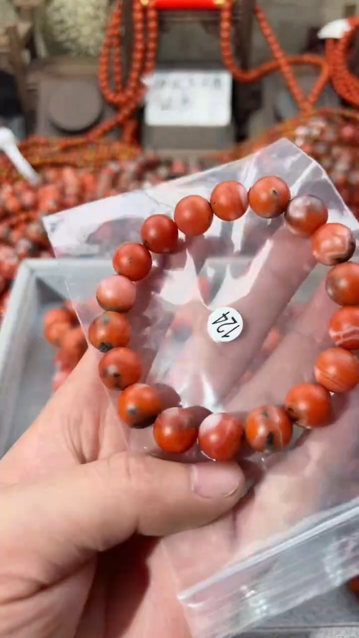 【闪购商品】南红玛瑙手串未镶嵌12
