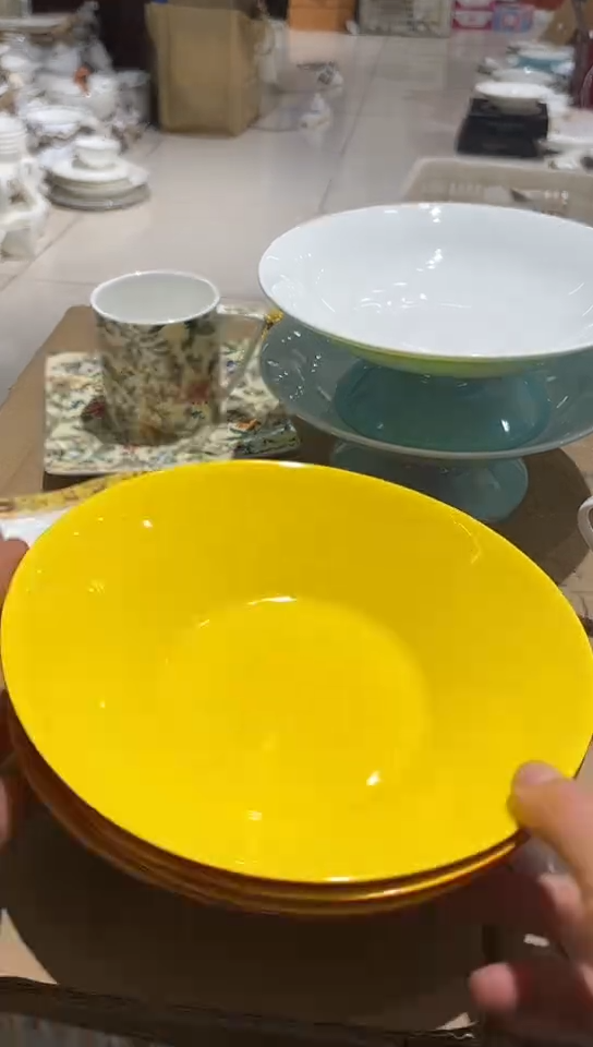 骨瓷异形汤2个隆达骨瓷