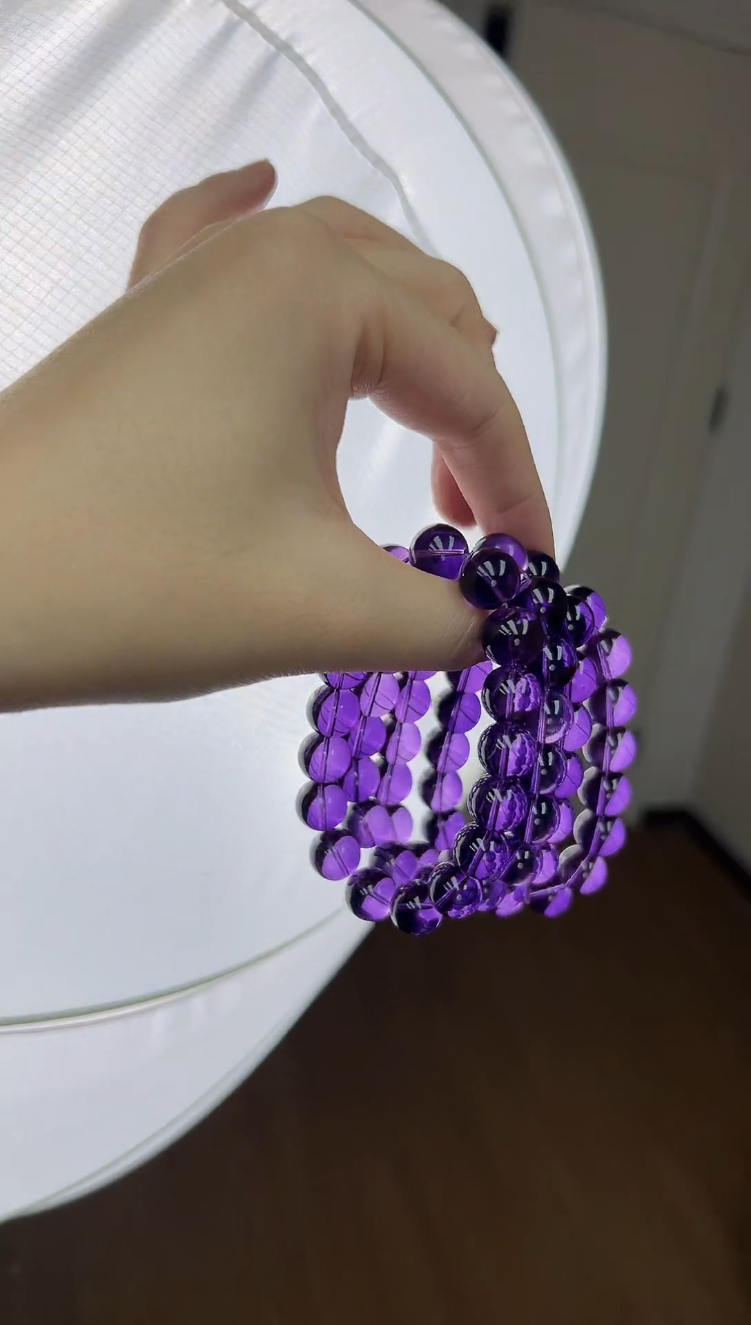 主播推荐乌拉圭紫水12mm