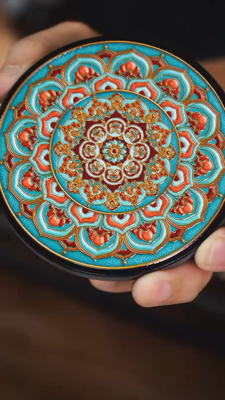 壹藏贰宝盛光杯垫一片