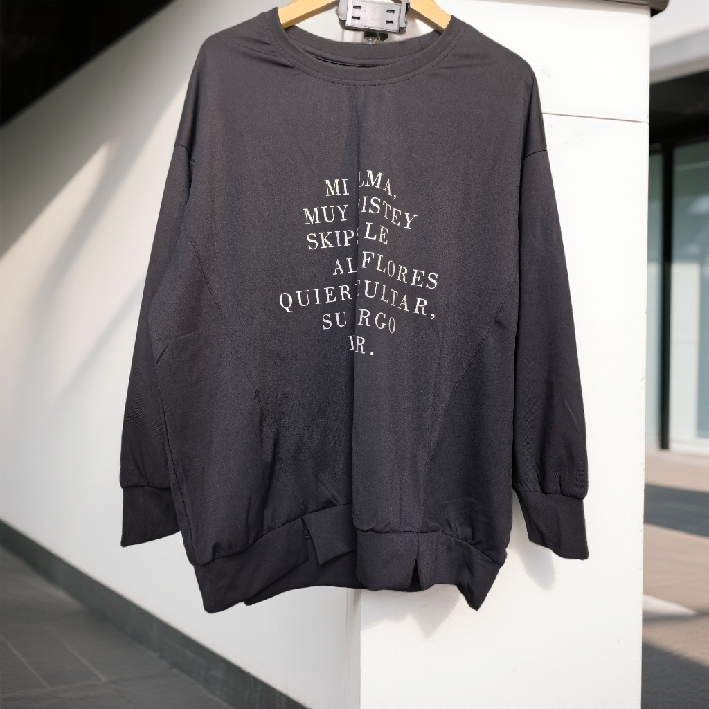 圆领卫衣设计感小众宽松上衣