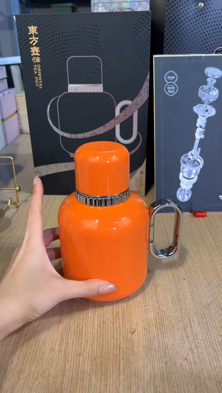 【闪购商品】杯155十八藏东方壶600ML（橙）