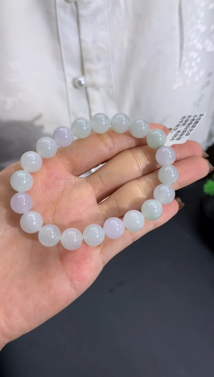 未镶嵌手串翡翠卡9.5mm
