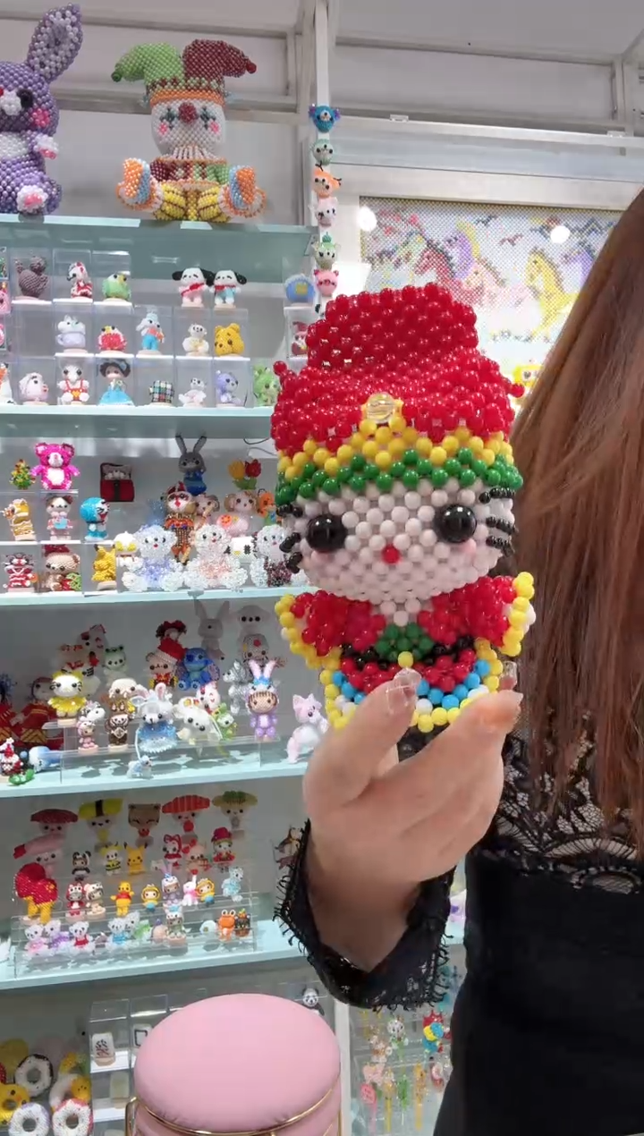 亚克力1141卡6糖果珠财神kt材料包1套