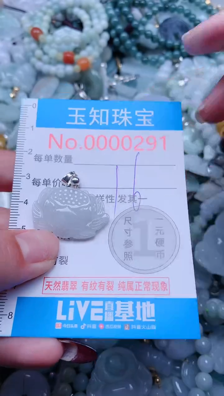 【闪购商品】翡翠吊坠(不含链)未镶嵌291