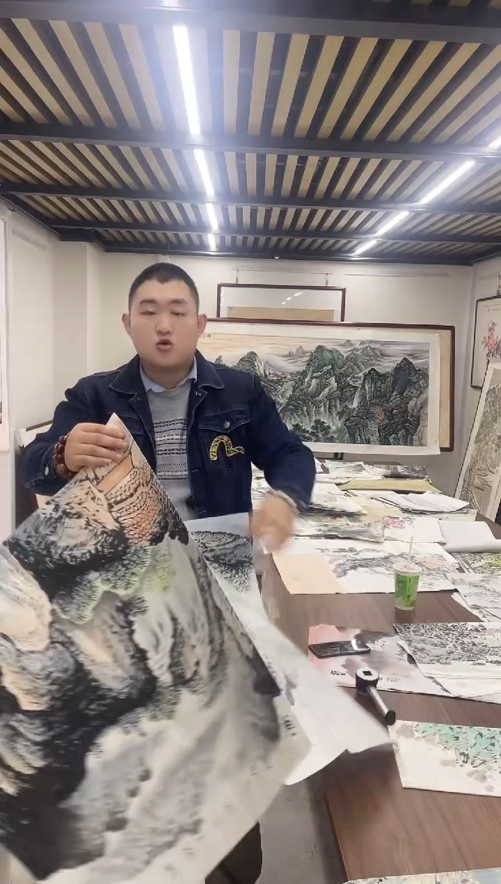 国画志川专属链接-李土庆水墨