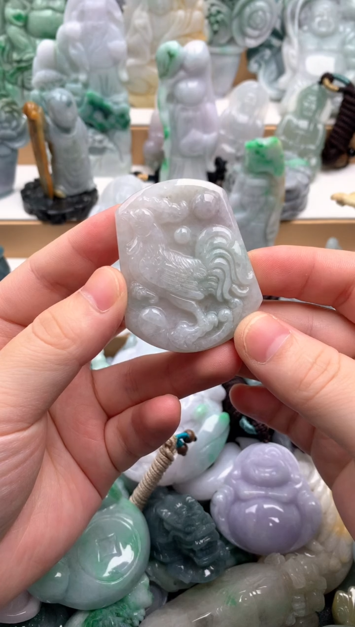 吊坠(不含链)未镶嵌翡翠1