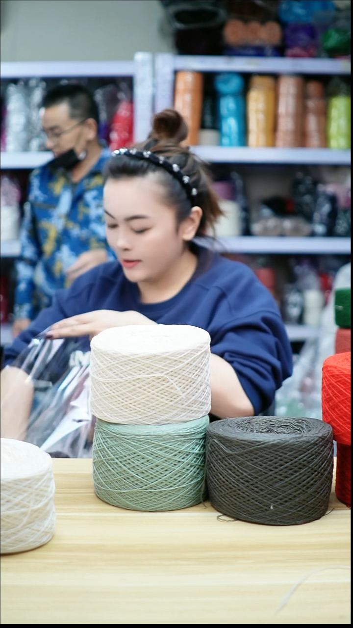 羊毛欢姐手编线A714