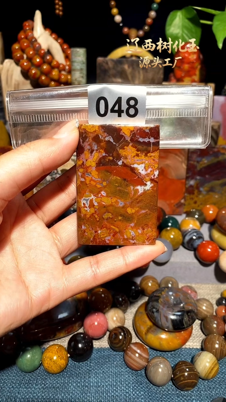 未镶嵌-硅化玉天然北票硅化玉吊坠