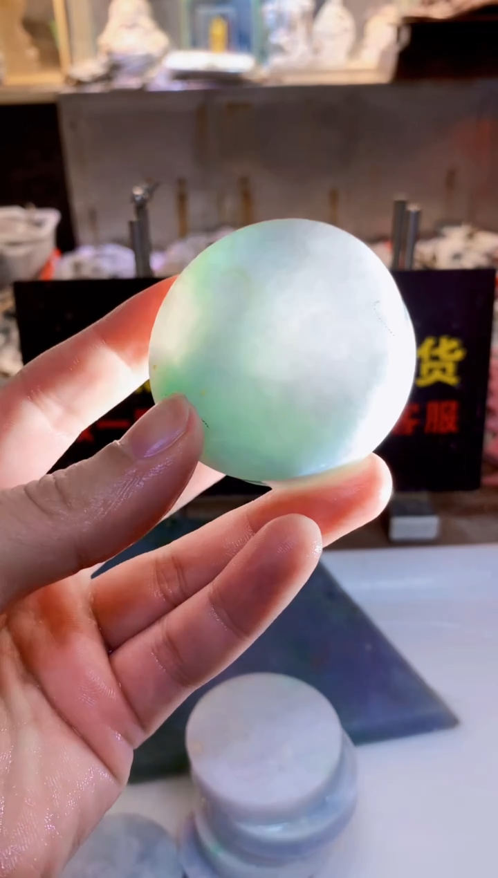 未镶嵌挂件翡翠0朗0翡翠珠宝395随机发