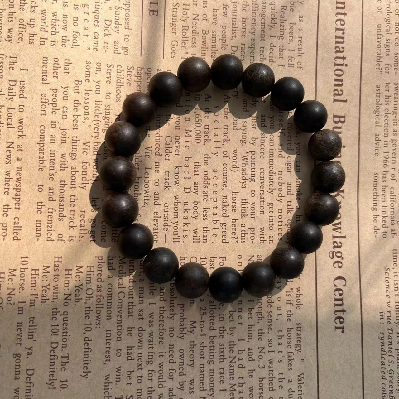 {万晟}14---c0243黑棋沉香手串