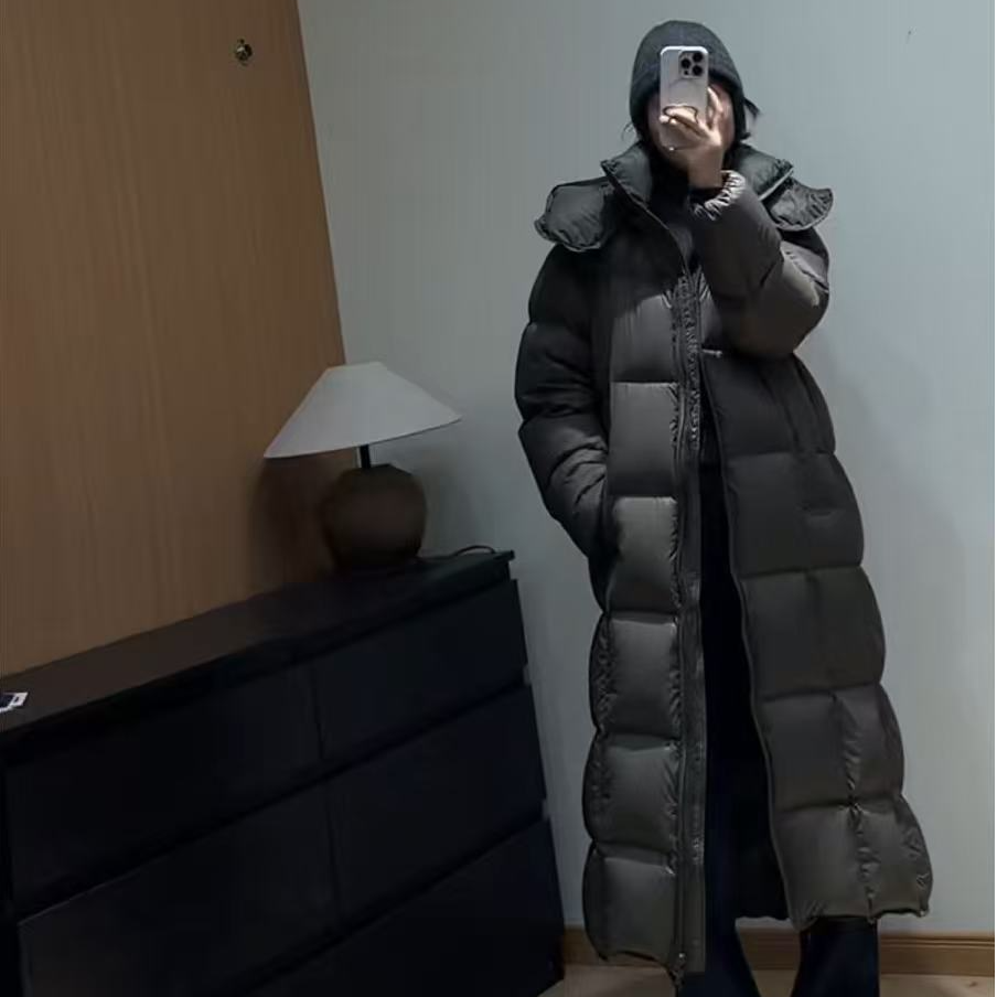 HEAN/禾桉 云朵零压 300克三星鹅绒黑标特氟龙三防保暖长羽绒服 