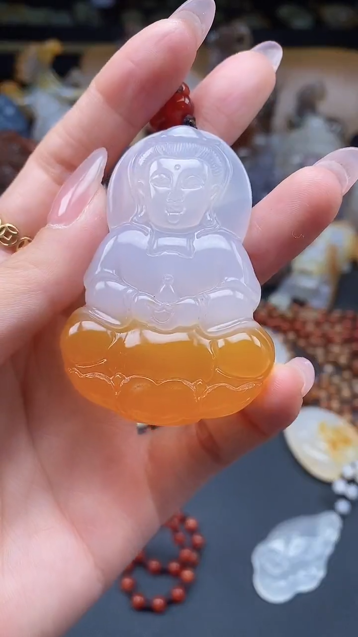 【闪购商品】玛瑙/玉髓颈饰未镶嵌dd