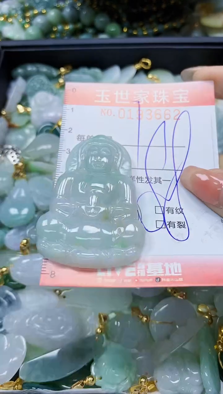 【闪购商品】翡翠颈饰未镶嵌闪购商品00193662