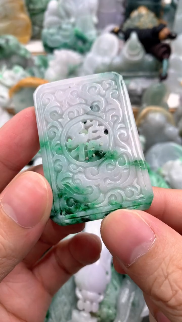 吊坠(不含链)未镶嵌翡翠1