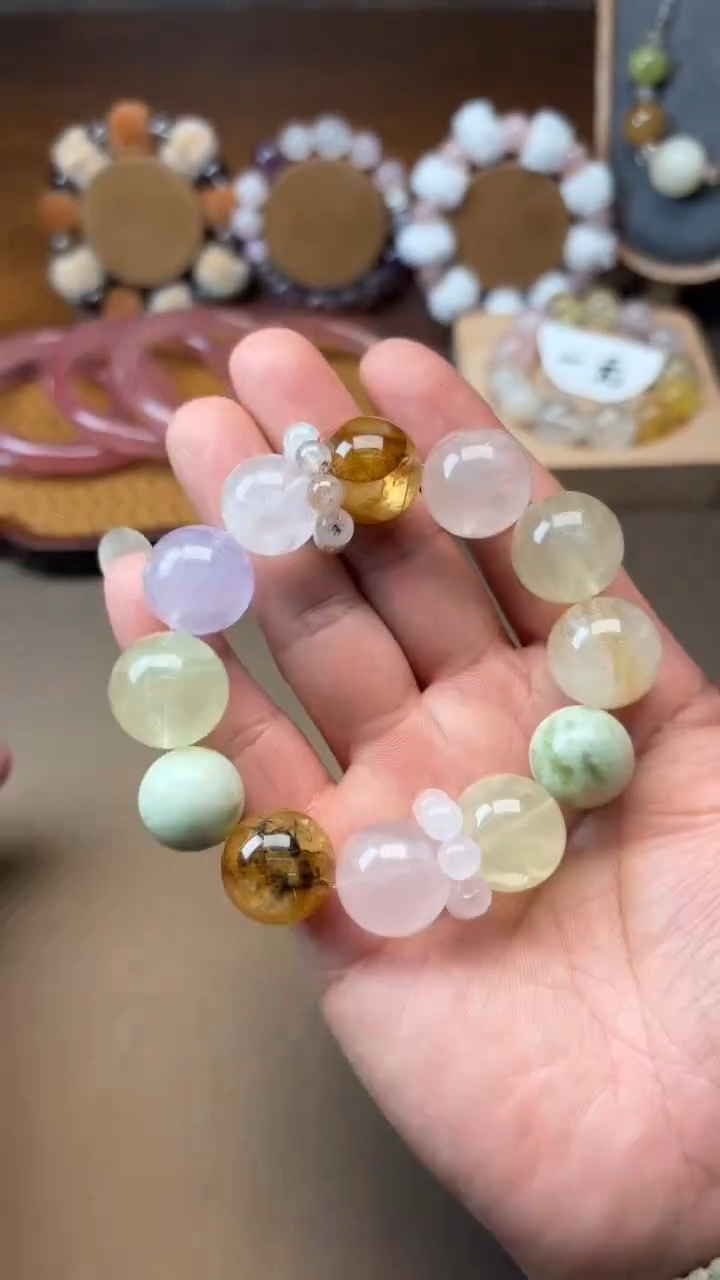 未镶嵌手串水晶1