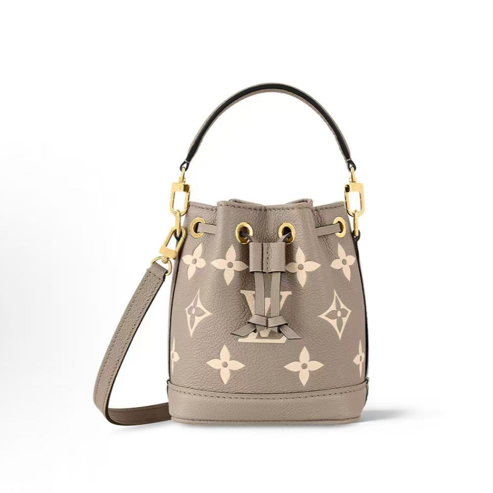 未使用 LouisVuitton/路易威登 路易威登 大象灰水桶nano