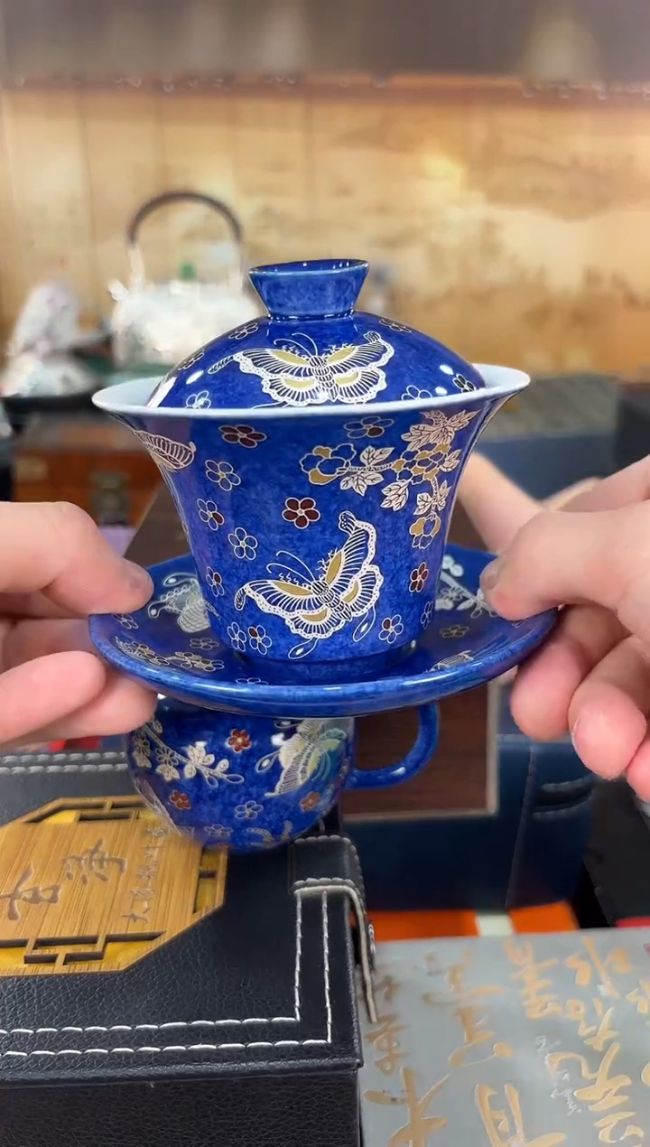 【闪购商品】洒蓝盖碗链接已开 拼拼手速！！！