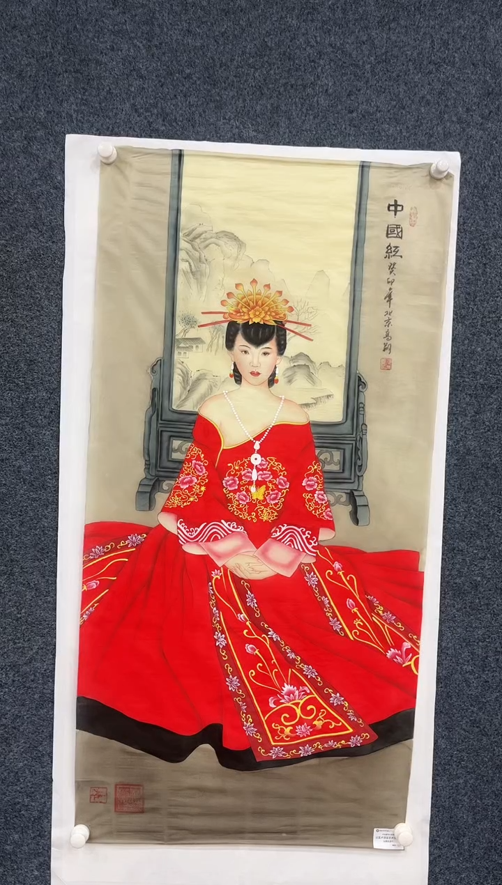 【闪购商品】国画 2.1艺术冯高翔-卢浮宫原作-51