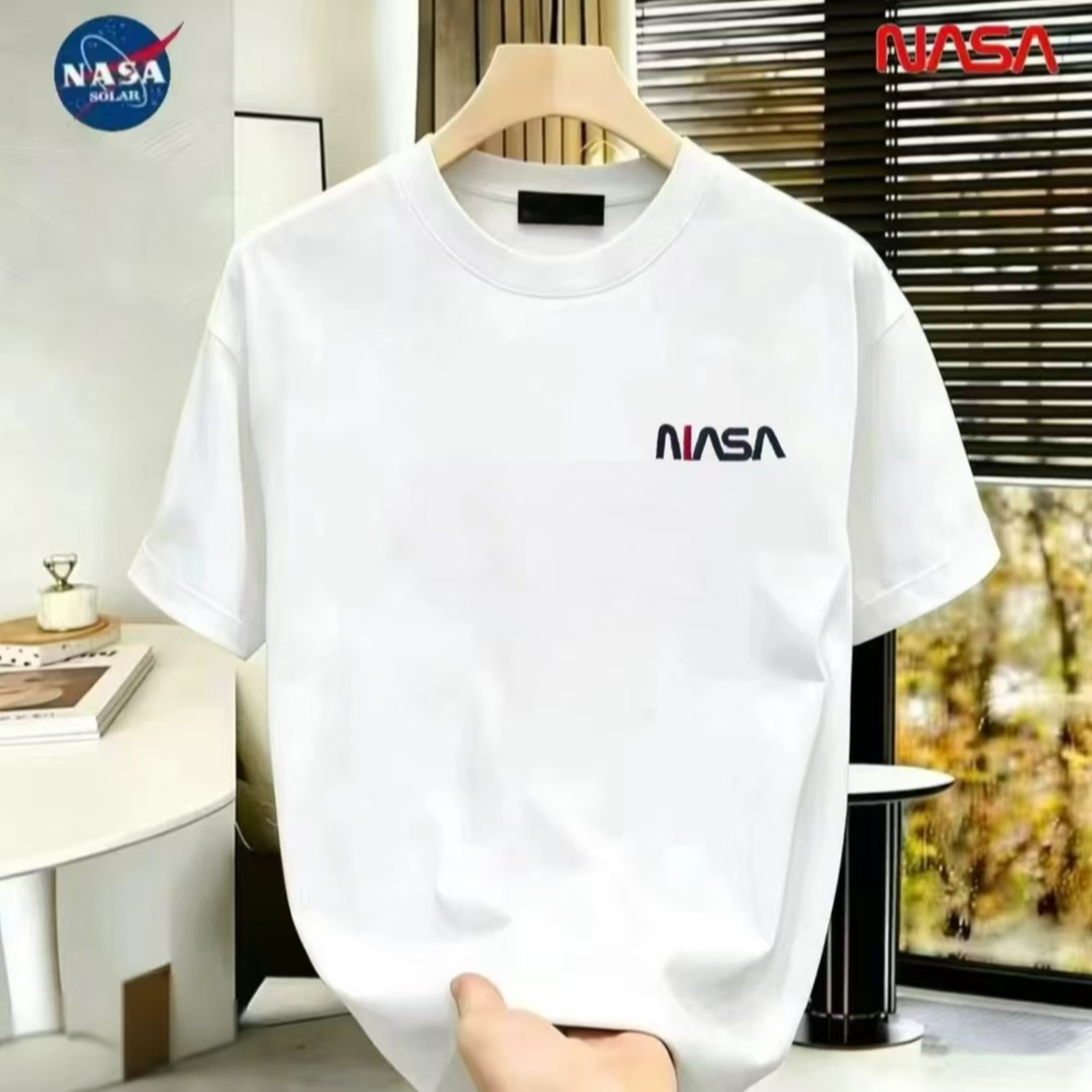 【万针刺绣】NASA联名夏季索罗娜短袖T恤微宽松时尚男女同款百搭99