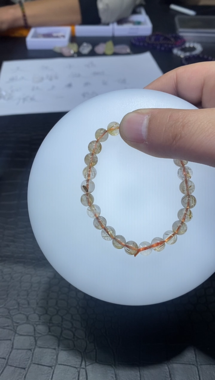 【闪购商品】水晶手串合金晨曦水晶86