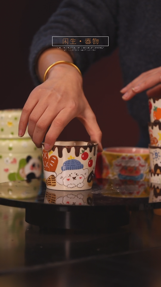 【闪购商品】景德镇可爱设计师款陶瓷