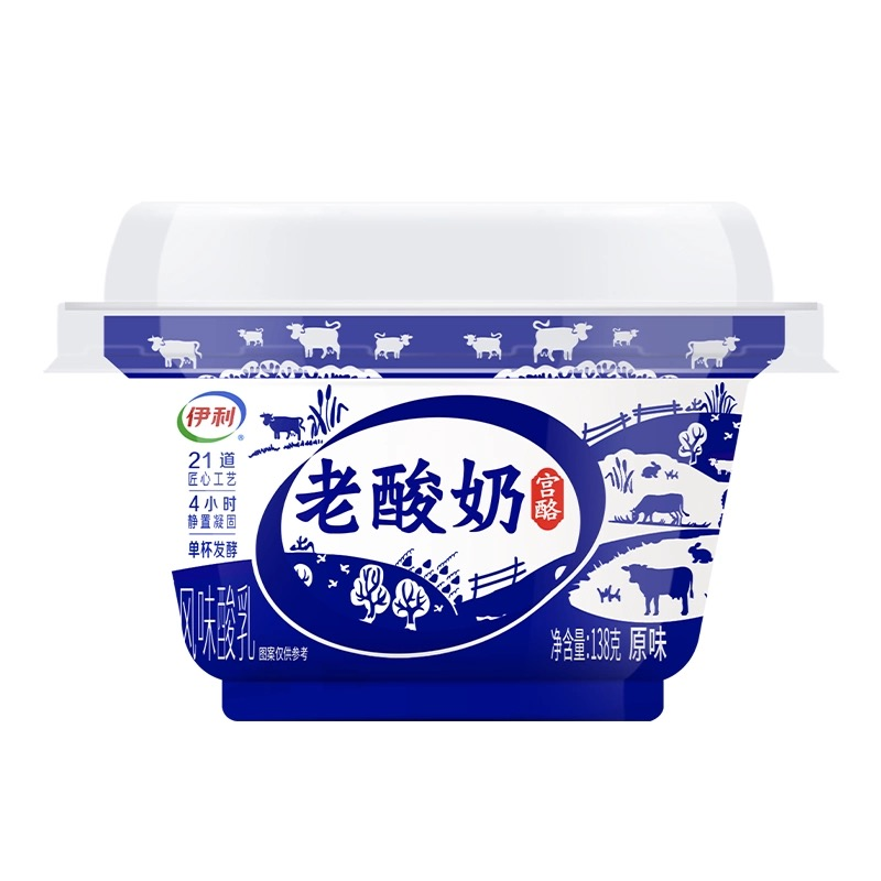 伊利老酸奶138g