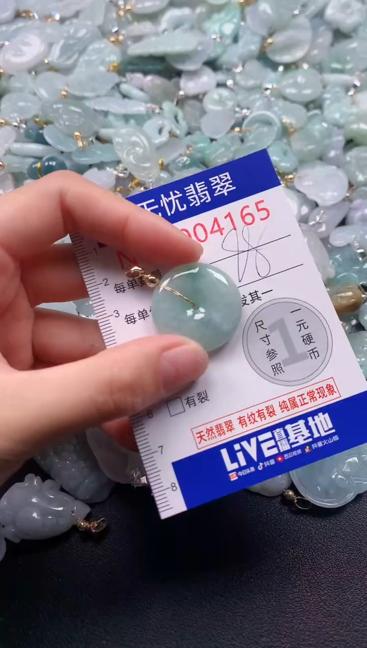 颈饰未镶嵌翡翠4165