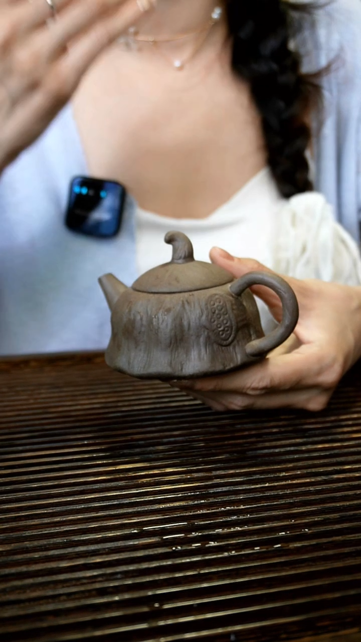 【原矿老岩泥】黑金沙 莲蓬壶